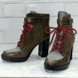 Antonio Melani Parton Combat Ankle Boots